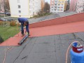 montáž vrchného bezudržbového SBS pásu