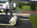 montáž hydro-thermoizolácie tavením, lepením