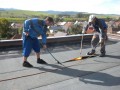 montáž vrchného bezudržbového SBS pásu
