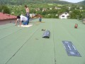 montáž vrchného pásu